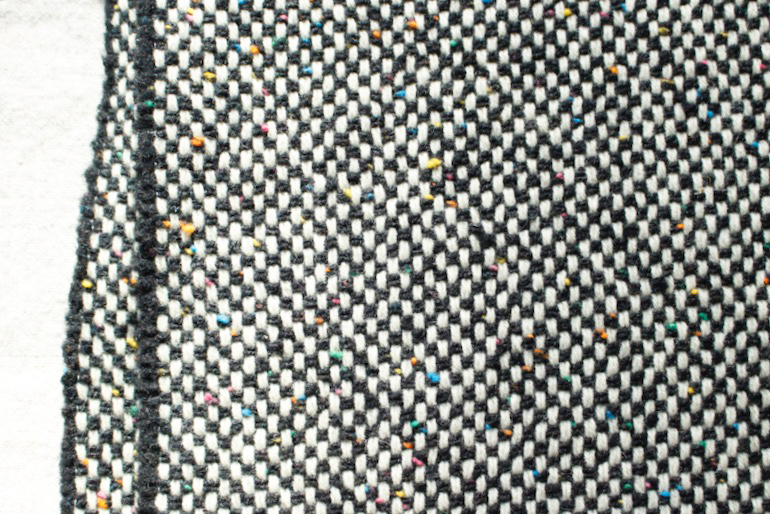 IW ウール　マットウィーブ　ブラック<br />bl